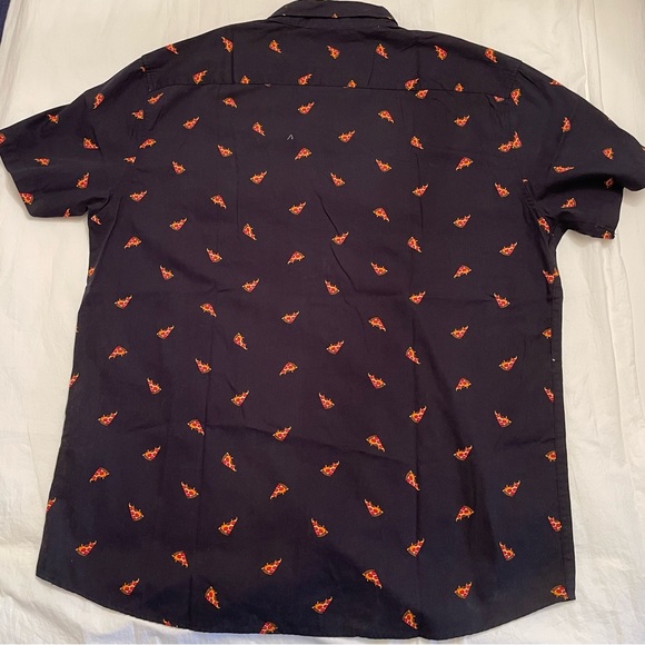 Molokai Surf Co. Pizza Print Button Down - Picture 6 of 6